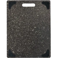 DEXAS Heavy Granite Cutting Board Triangular Black Feet Доска для нарезки