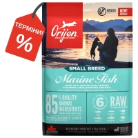 ORIJEN Small Breed Marine Fish Сухий корм для собак малих порід (лосось, оселедець, камбала)