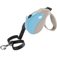 FERPLAST Amigo L Cord Beige-Turquoise Поводок-рулетка для собак