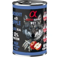 ALPHA SPIRIT Anchovy With Red Apple Влажный корм для взрослых собак всех пород (с анчоусами и яблоками)