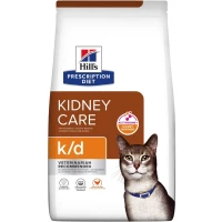 HILL'S Prescription Diet Feline K/D Сухий корм для підтримки функції нирок у котів (з куркою)