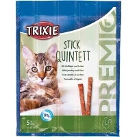 TRIXIE Premio Stick Quintett Ласощі для котів (з птицею та печінкою)