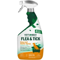 VET`S BEST Natural Flea&Tick Home Spray Спрей от блох, клещей и москитов для собак и дома
